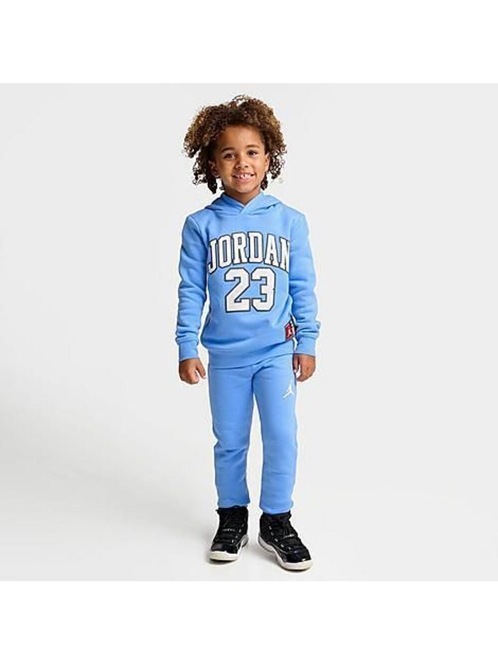Jordan Little Kids' Jersey Shirt Hoodie and Jogger Pants Set